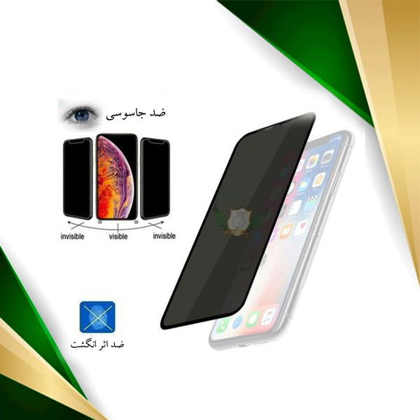  محافظ صفحه نمایش سرامیکی حریم شخصی تراستکتور مدل PRIVATECRT مناسب برای گوشی موبایل سامسونگ Galaxy A70