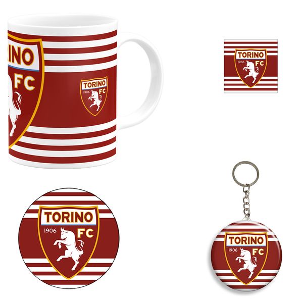  ست هدیه ماگ طرح باشگاه فوتبال تورینو مدل Torino F.C کد B1