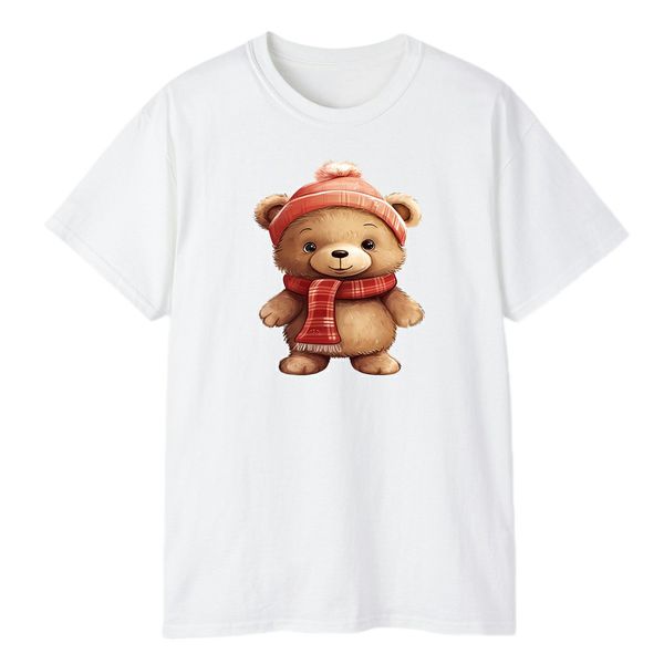 تی شرت آستین کوتاه مردانه مدل خرس کد 16