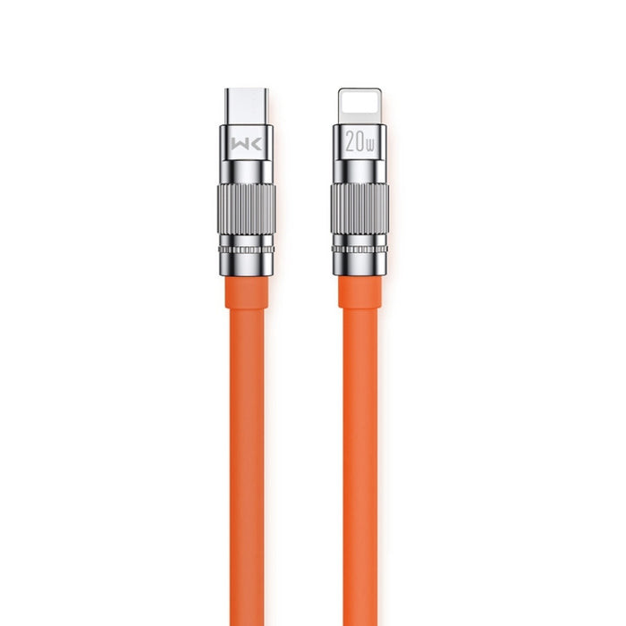 کابل تبدیل USB-C به لایتنینگ مدل CI35W فست شارژ طول 1 متر