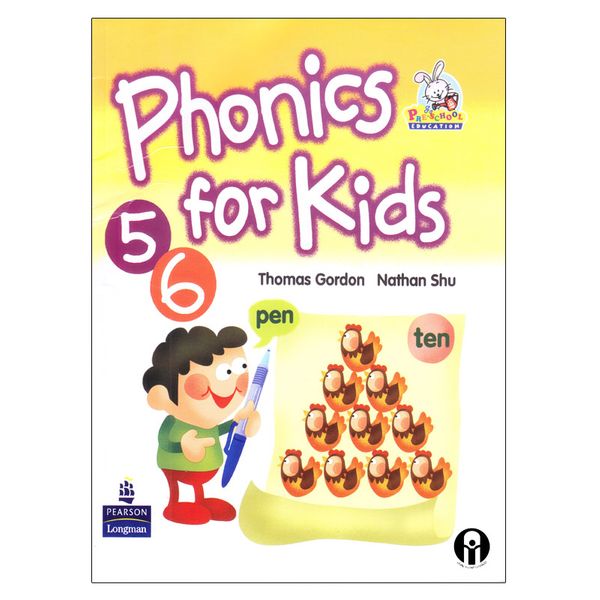 کتاب Phonics for Kids 5+6 اثر Thomas Gordon and Nathan Shu انتشارات الوندپویان