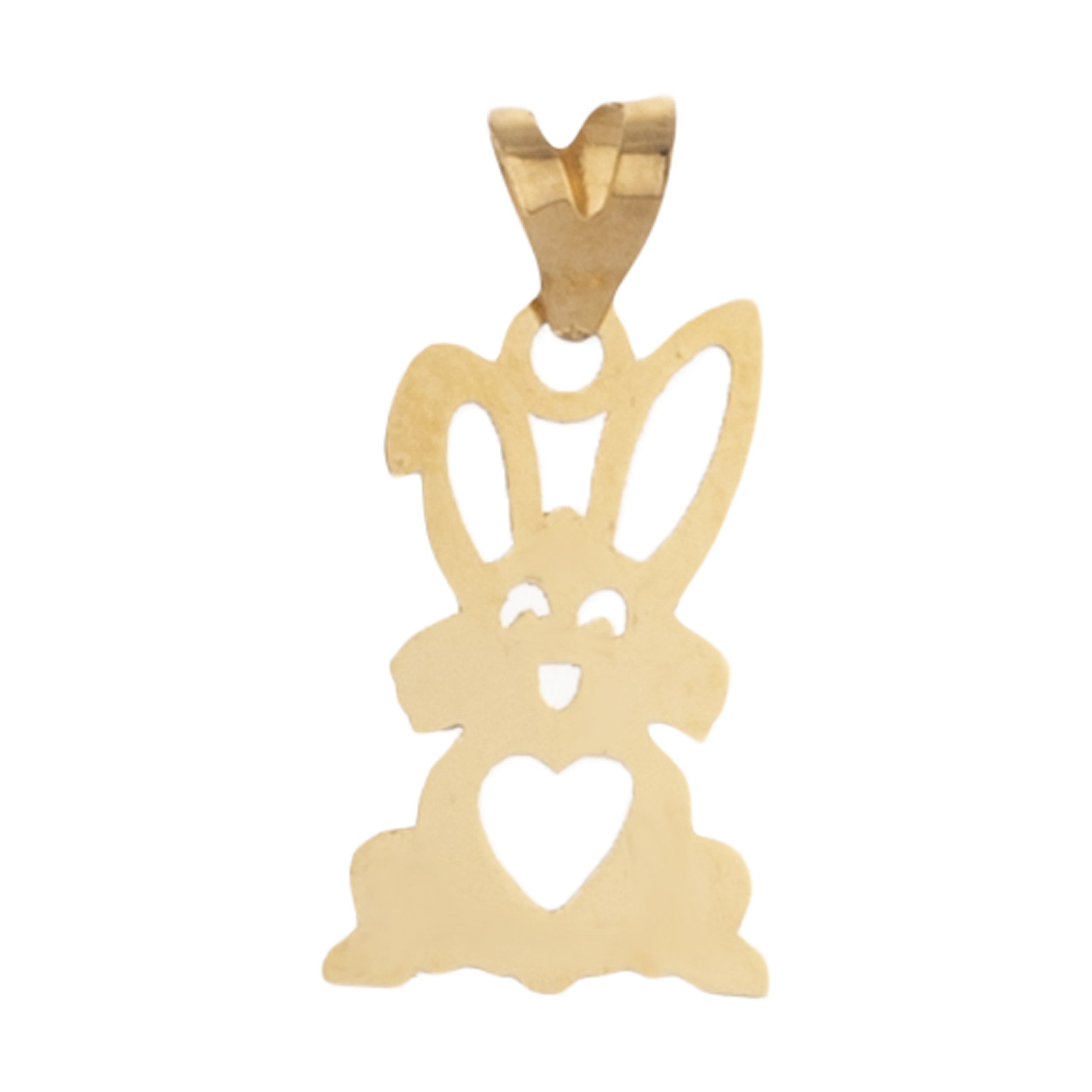 آویز گردنبند طلا 18 عیار دخترانه مایا ماهک مدل MM1151 طرح خرگوش