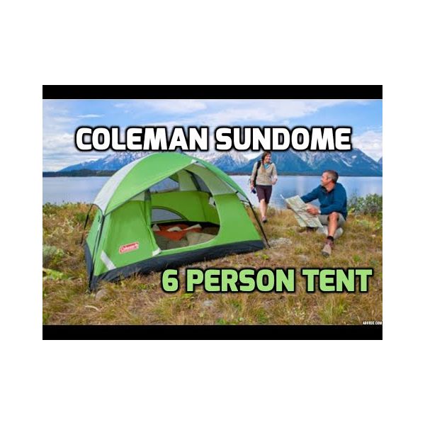 چادر اضطراری کلمن مدل Sundome 6 Person tent