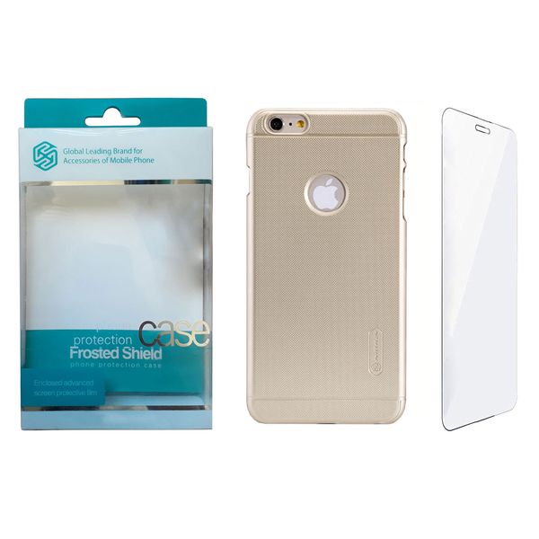 کاور نیلکین مدل Frosted Shield کد S9516 مناسب برای گوشی موبایل اپل iPhone 6 Plus / 6s Plus به همراه محافظ صفحه نمایش