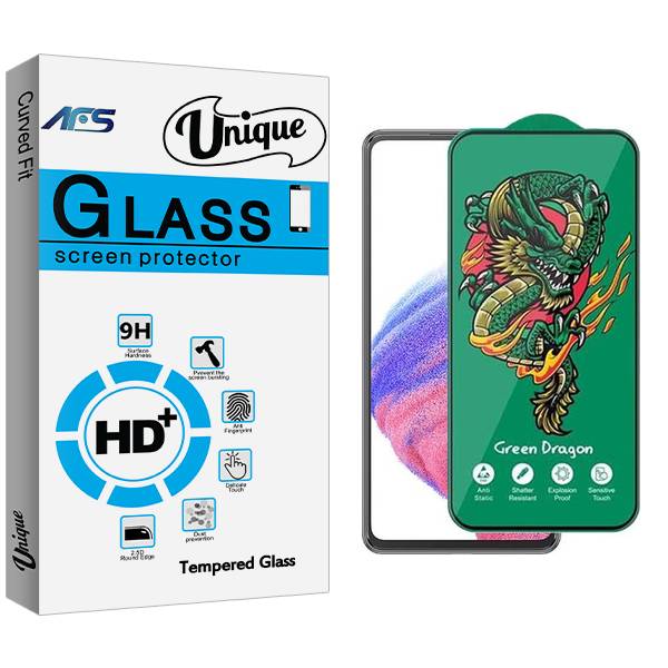 محافظ صفحه نمایش ای اف اس مدل Unique Green_Dragon مناسب برای گوشی موبایل سامسونگ Galaxy A53 5G