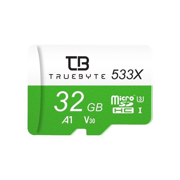  کارت حافظه microSD HC تروبایت مدل 533X-A1-V30 کلاس 10 استاندارد UHS-I U3 سرعت 85MBps ظرفیت 32 گیگابایت