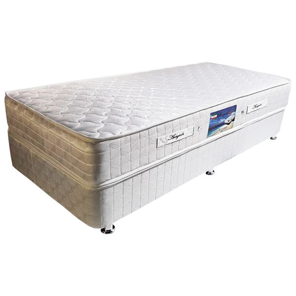 تخت خواب یک نفره کد AB82 سایز 200 × 90 سانتی متر به همراه تشک