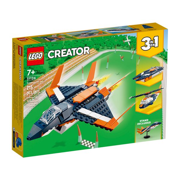 لگو مدل LEGO Supersonic-Jet 31126