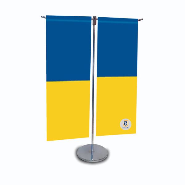 پرچم رومیزی جاویدان تندیس پرگاس مدل اکراین کد 3
