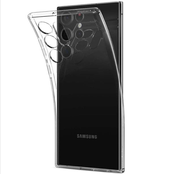 کاور اسپیگن مدل Liquid Crystal مناسب برای گوشی موبایل سامسونگ Galaxy S22 Ultra