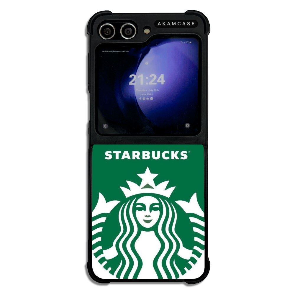 کاور آکام مدل AMCWSGZFLIP5-STARBUCKS4 مناسب برای گوشی موبایل سامسونگ Galaxy Z Flip 5