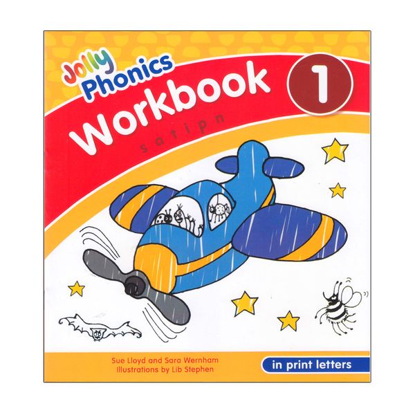 کتاب Jolly Phonics Workbook Book 1 اثر Sara Wernham and Sue Lioyd انتشارات الوندپویان