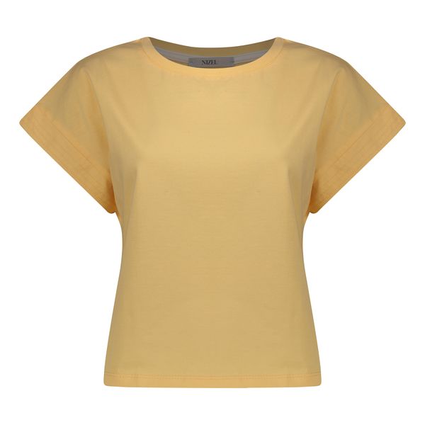 تی شرت آستین کوتاه زنانه نیزل مدل 0711-016 رنگ نارنجی