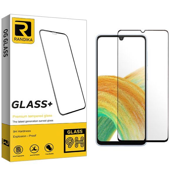 محافظ صفحه نمایش شیشه ای راندیکا مدل RK Full مناسب برای گوشی موبایل سامسونگ Galaxy A33 5G