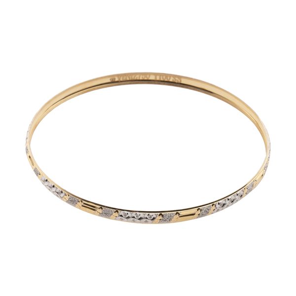 دستبند طلا 18 عیار زنانه مدیسا مدل B3016