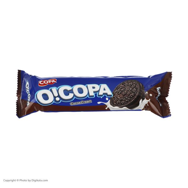 بیسکویت اُکوپا کرمدار با طعم شکلات کوپا - 100 گرم