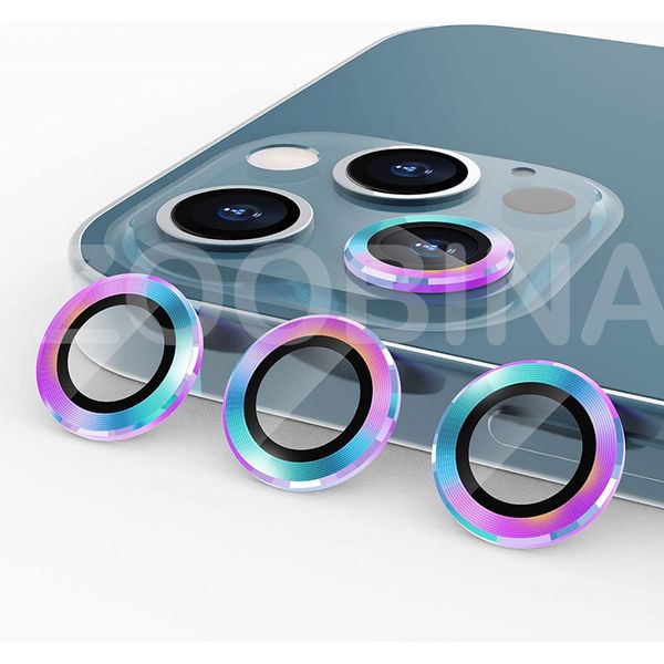 محافظ لنز دوربین زوبینا مدل Colorful مناسب برای گوشی موبایل اپل iPhone 13 Pro Max