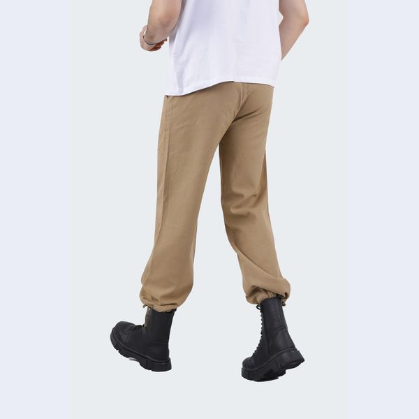 شلوار مردانه پاتن جامه مدل دمپا گت 101221020261138 رنگ قهوه ای