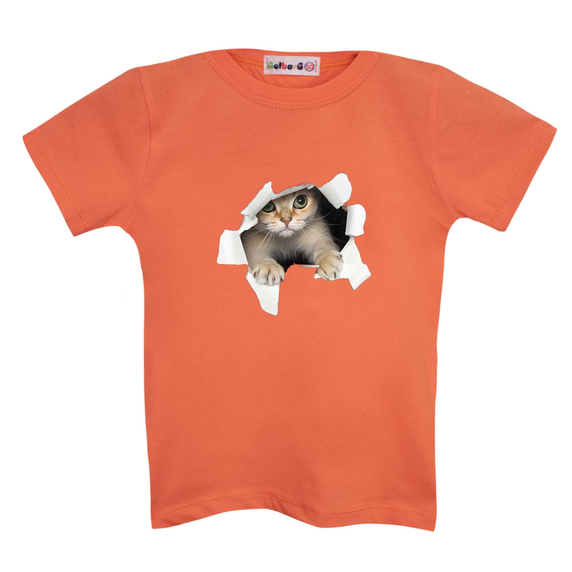 تی شرت بچگانه مدل گربه_1