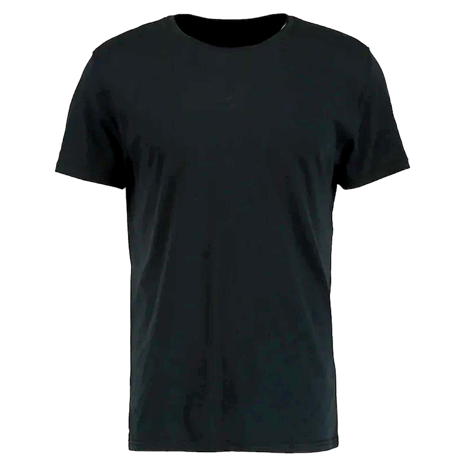 تی شرت آستین کوتاه زنانه مدل ساده کد K543 رنگ مشکی