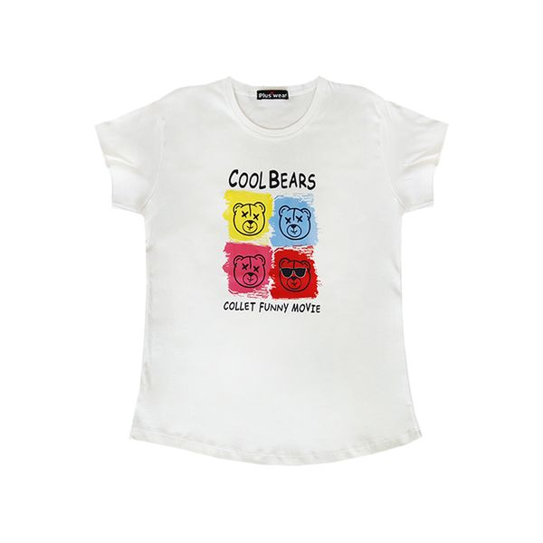 تی شرت آستین کوتاه زنانه مدل Cool Bears