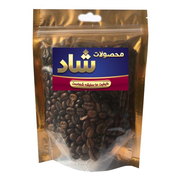 دانه قهوه عربیکا شاد - 250 گرم