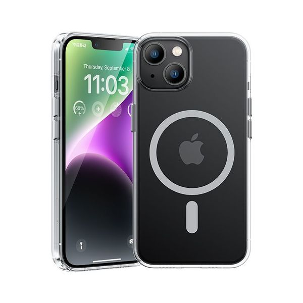 کاور بنکس مدل Crystal Magnetic مناسب برای گوشی موبایل اپل iPhone 14 Plus