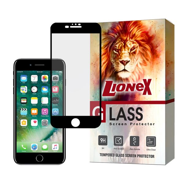   محافظ صفحه نمایش سرامیکی مات لایونکس مدل MCERAMLION مناسب برای گوشی موبایل اپل iPhone 7 / 8