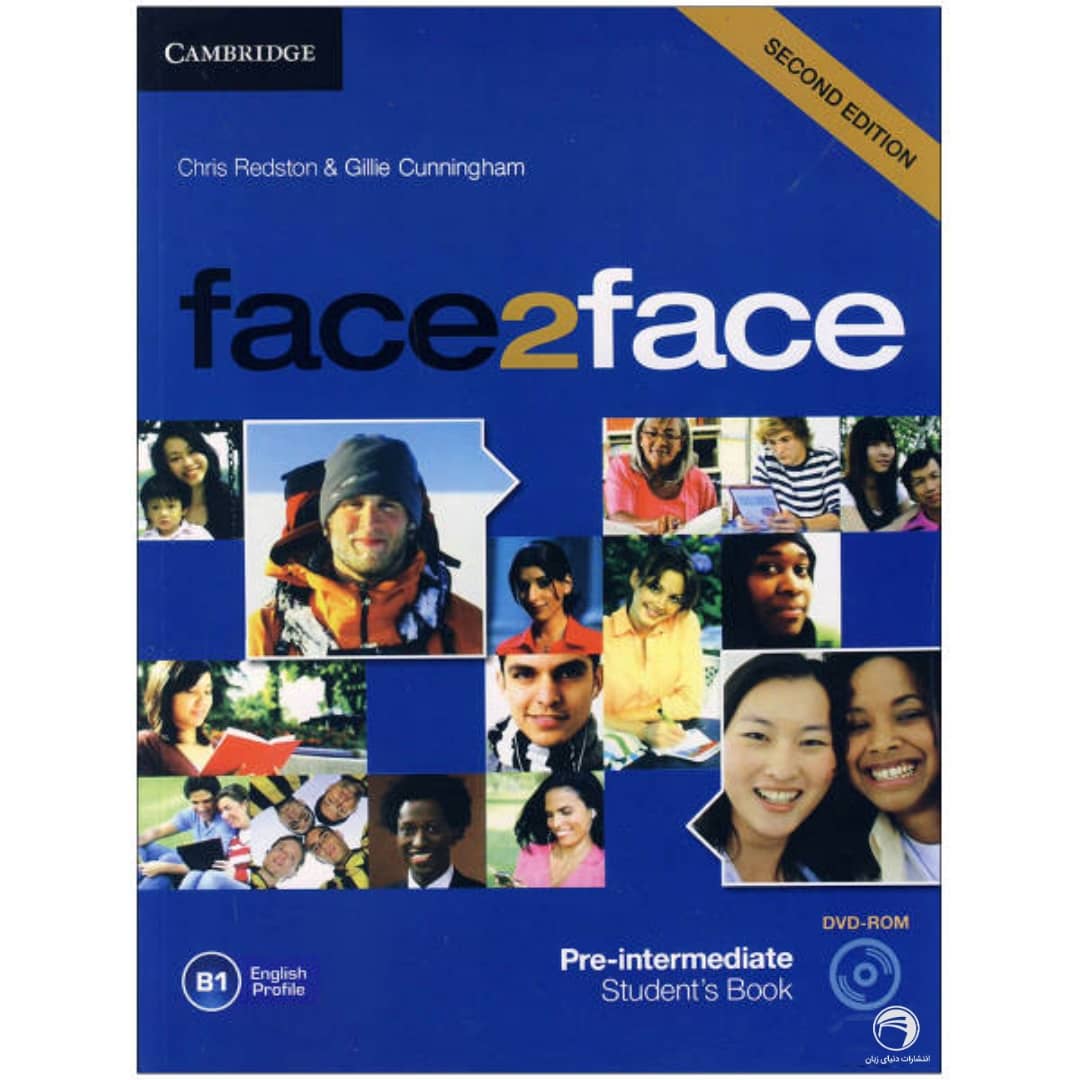 کتاب Face 2 face pre-intermediate اثر Chris Redston and Gillie Cunningham انتشارات دنیای زبان