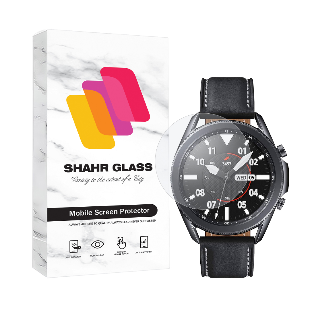  محافظ صفحه نمایش شهر گلس مدل SIMWATCHSH مناسب برای ساعت هوشمند سامسونگ Galaxy Watch 3 45 mm / Galaxy Watch SM-R840