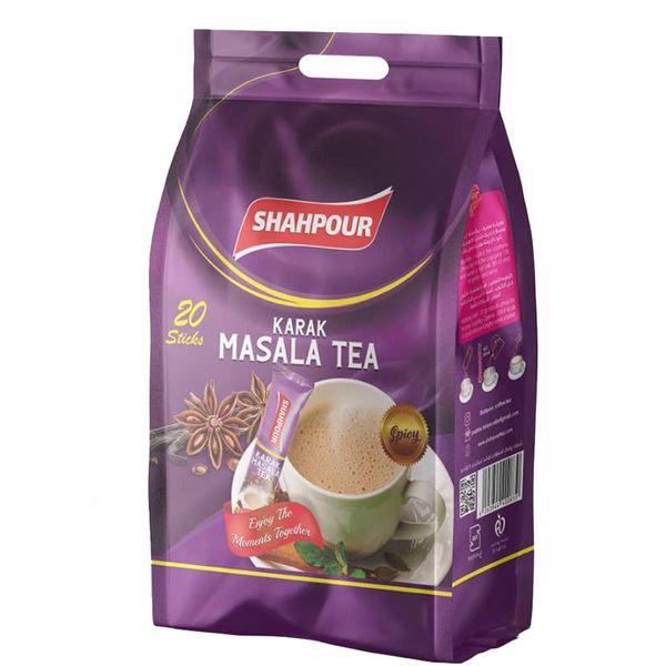 چای ماسالا شاهپور بسته 20 عددی