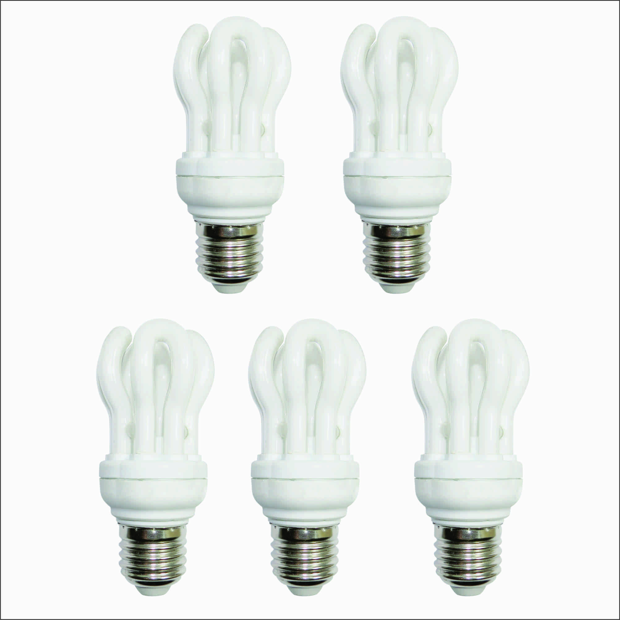 لامپ کم مصرف 11 وات مدل اتحاد پایه E27 بسته 5 عددی