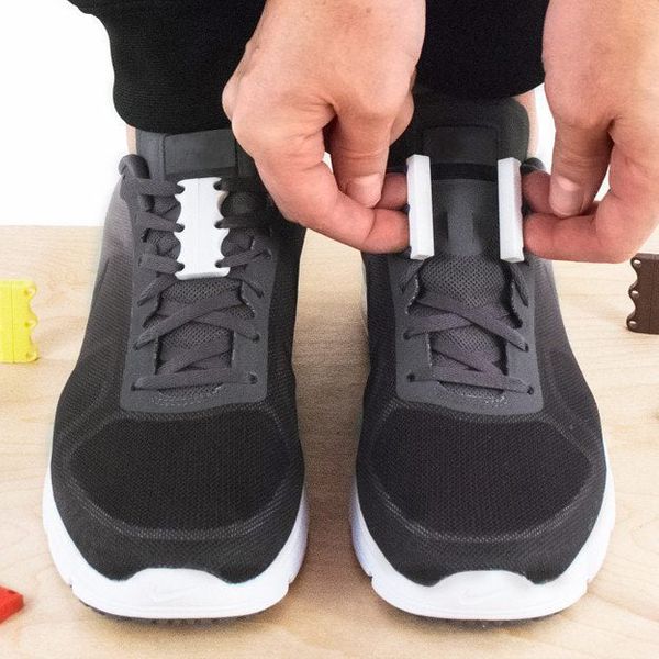 بند کفش مدل آهنربایی بدون چاپ بسته 2 عددی