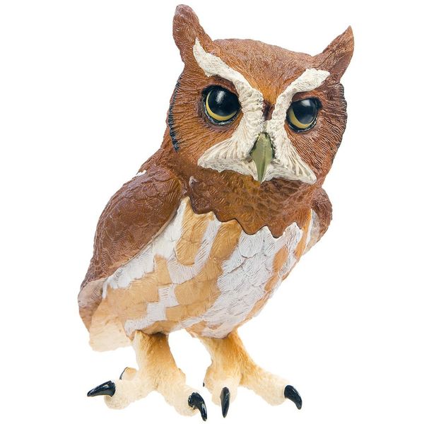 عروسک سافاری مدل Eastern Screech Owl سایز کوچک
