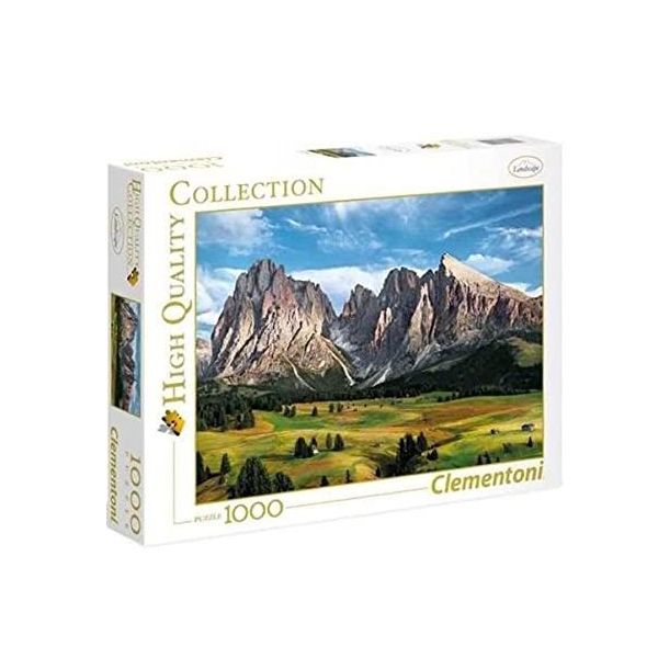 پازل 1000 تکه کلمنتونی مدل The Coronation of the Alps کد 39414
