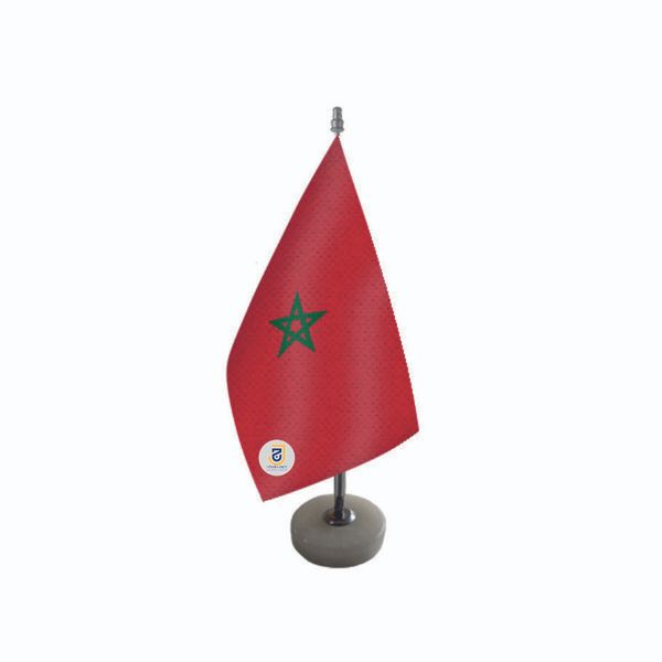 پرچم رومیزی جاویدان تندیس پرگاس مدل مراکش کد 2