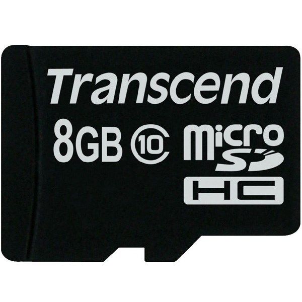 کارت حافظه میکرو SD ترنسند کلاس 10 - 8 گیگابایت