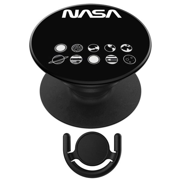 پایه نگهدارنده گوشی موبایل پاپ سوکت آکام مدل APSCW-NASA2 به همراه پاپ کلیپ