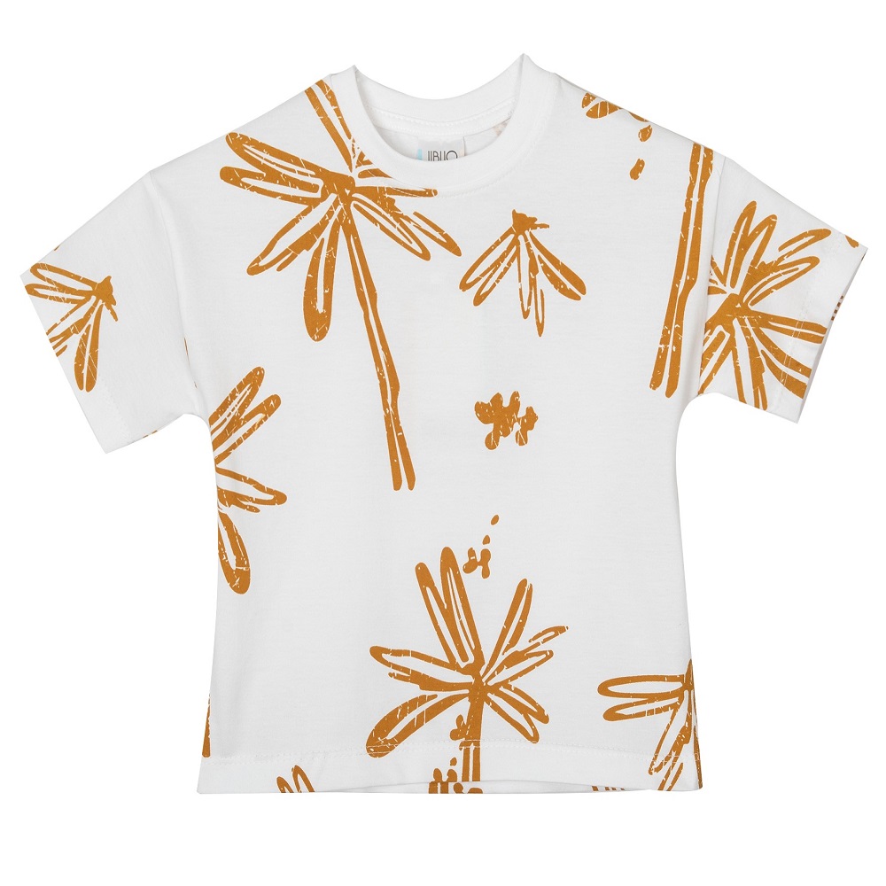 تی شرت آستین کوتاه پسرانه جی بی جو مدل پالم کد 3059