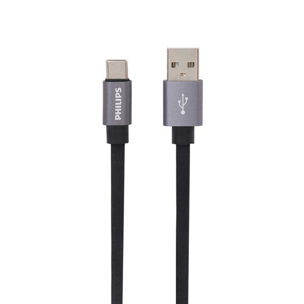 کابل تبدیل USB به USB-C فیلیپس مدل DLC2528F طول 1.2 متر