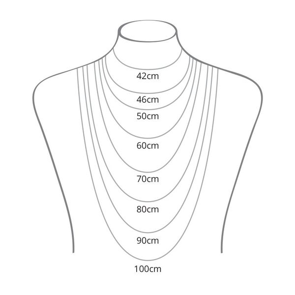 گردنبند طلا 18 عیار زنانه طلا و جواهرسازی افرا مدل شکوفه کد 430