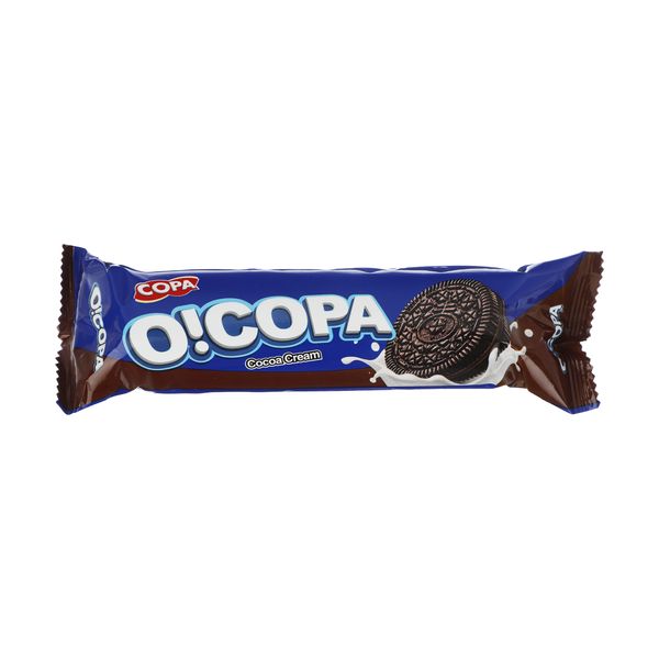 بیسکویت اوکوپا کرمدار با طعم شکلات کوپا - 100 گرم