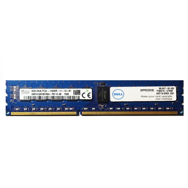 رم سرور DDR3 تک کاناله 1600 مگاهرتز CL11 اس کی هاینیکس مدل HMT41GR7BFR8A-PB T4 AB ظرفیت 8 گیگابایت