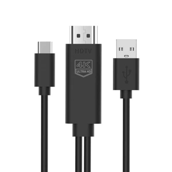 کابل تبدیل USB-C به HDMI اونتن مدل UC505 طول 1.8 متر 