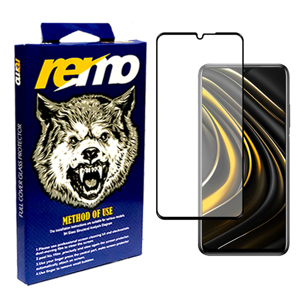 محافظ صفحه نمایش رمو مدل full مناسب برای گوشی موبایل شیائومی Poco M3 