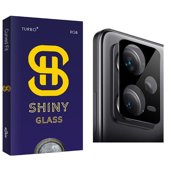محافظ لنز گوشی آتوچبو مدل Shiny 3D مناسب برای گوشی موبایل شیائومی Redmi Note 12 Pro