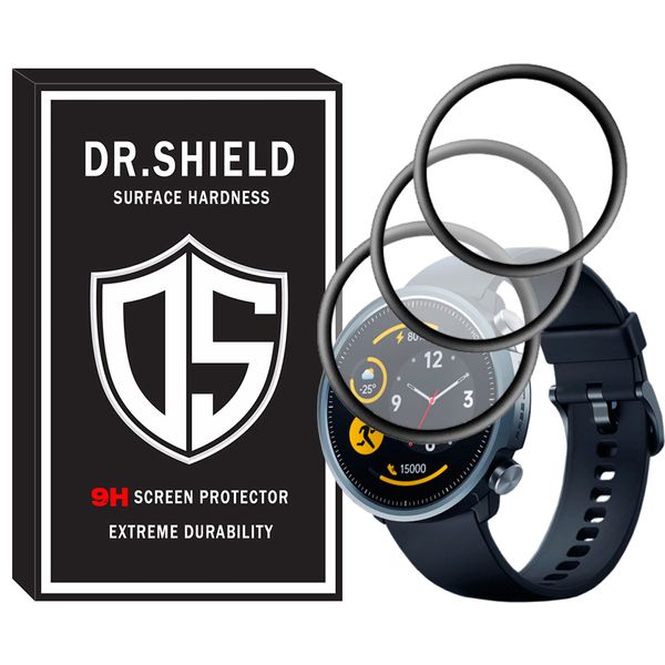 محافظ صفحه نمایش دکترشیلد مدل DR-PM مناسب برای ساعت هوشمند شیائومی Smart Watch A1 بسته سه عددی