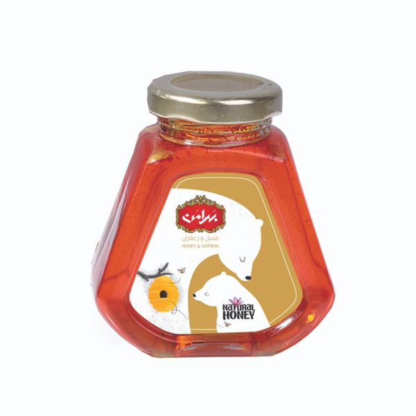 عسل با زعفران بهرامن - 220 گرم