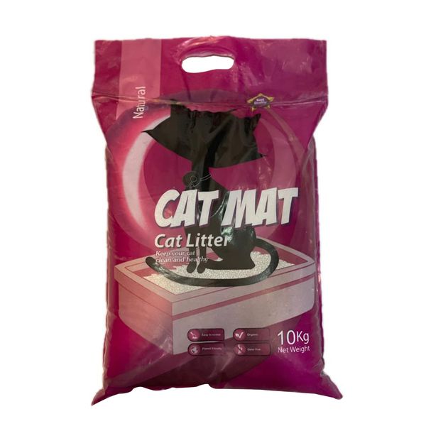 خاک بستر گربه کت مت مدل M-VATE202 وزن 10 کیلوگرم