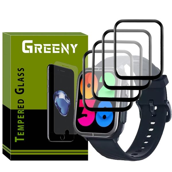 محافظ صفحه نمایش گرینی مدل GR-PM مناسب برای ساعت هوشمند میبرو C3 بسته چهار عددی